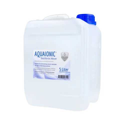 aquaionic destilliertes Wasser, 5 Liter